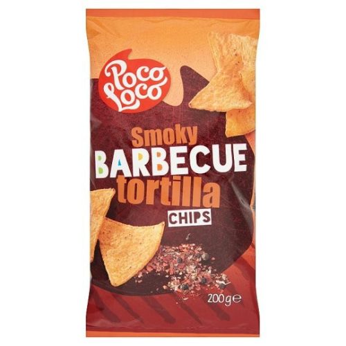 Poco Loco Tortilla Chips Barbecue 200 gr