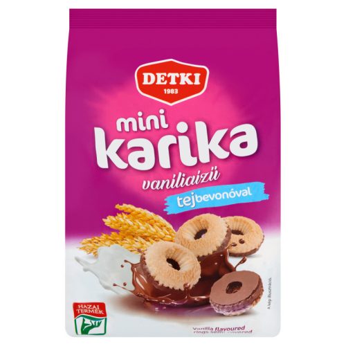 Detki MINI karika vaniliás Tej 150 gr.