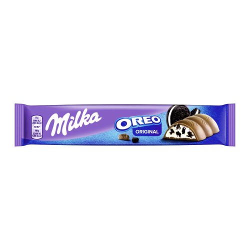 Milka Oreo töltött tejcsokoládé szelet 37 g