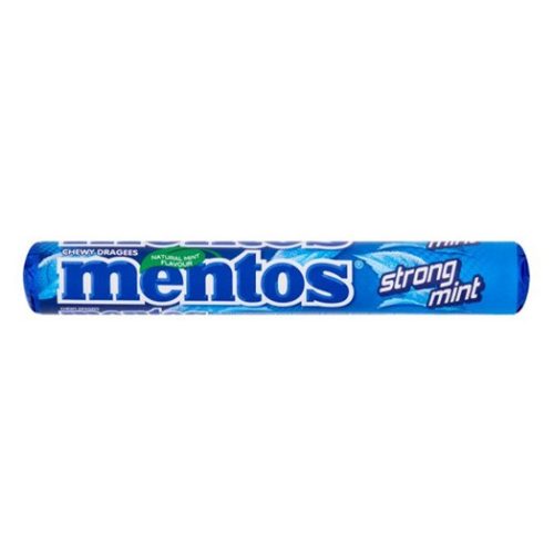 Mentos Strongmint mentolízű cukordrazsé 38 g