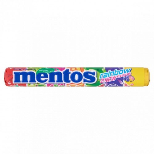 Mentos Cukor 38 Gr.  Rainbow