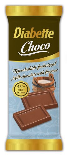 Dibette Choco cukormentes tejcsokoládé fruktózzal 13g