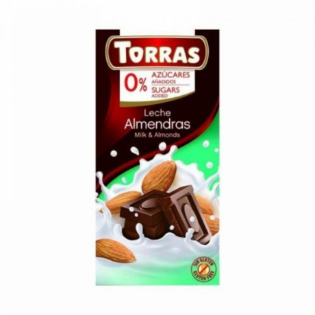 Torras Diab. csoki 75 gr. Mandulás