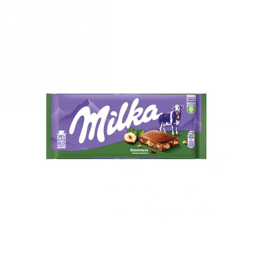 Milka Táblás  90 gr.  Törtmogyorós