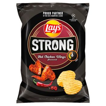   Lay's strong csípős csirkeszárny ízű burgonyachips 65 g 