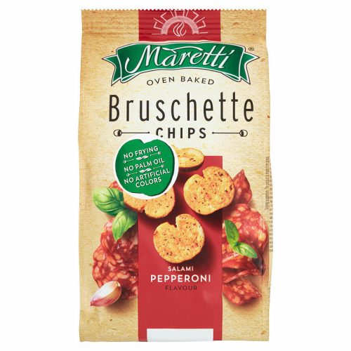 Maretti Bruschette Szalámis,Pepp. 70 Gr.