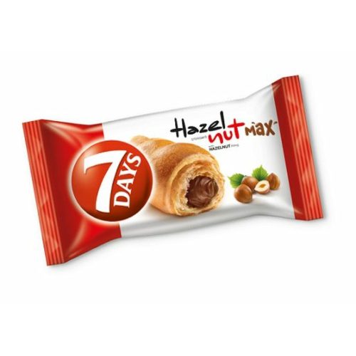 7 Days Hazelnut Max croissant mogyorókrém töltelékkel 80g