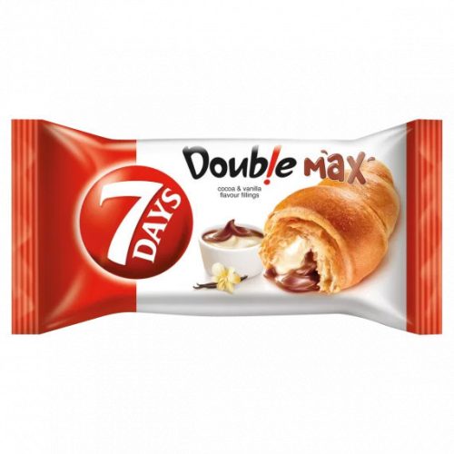 7 Days Double Croissant 80 gr. Kakaó