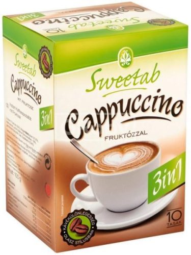Sweetab Light 3in1 diétás cappuccino 10 db 100 g