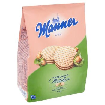 Manner Törtchen 400 Gr. Mogyorós
