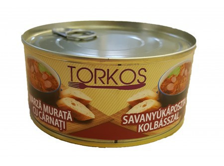 Torkos készétel konzerv savanyú káposzta kolbásszal 300 g