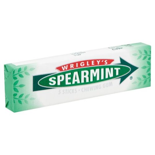 Wrigley's Spearmint mentaízű rágógumi 5 lap 13 g