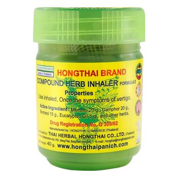 Hongthai gyógynövényes inhalátor - zöld