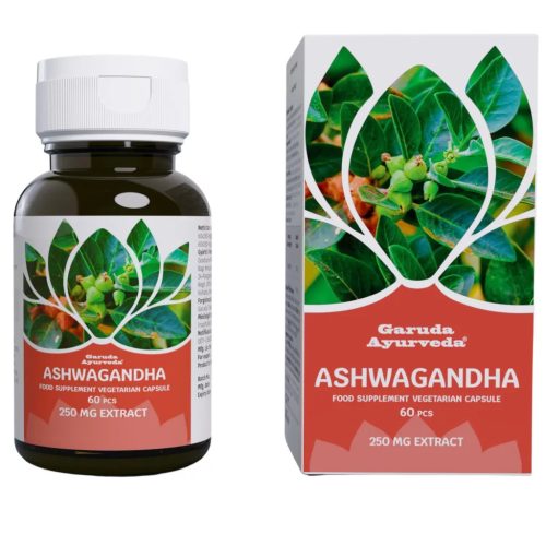 Garuda Ayurveda Ashwagandha 250mg 60db vegetáriánus kapszula
