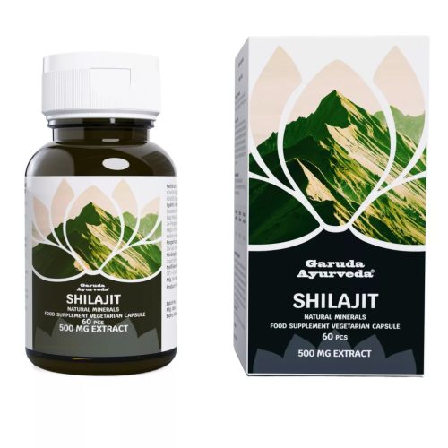 Garuda Ayurveda Shilajit 500mg 60db vegetáriánus kapszula