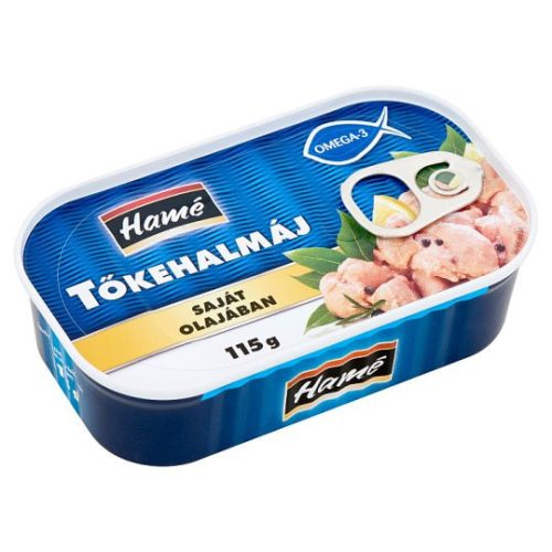 Hame Tőkehalmáj Olajban 115 Gr.