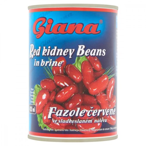 Giana Red Kidney Beans Vörös Vesebab konzerv 425 ml