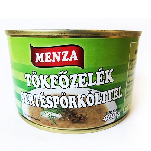 Menza tökfőzelék sertéspörkölttel 400 g