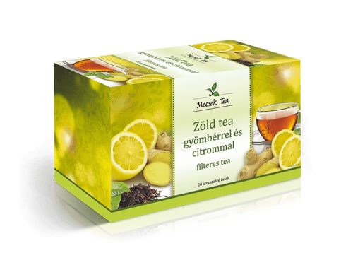 Mecsek zöld tea gyömbérrel és citrommal 20 filter