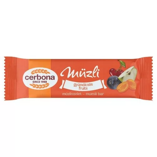 Cerbona szelet 20 gr. Gyümölcs 20/#