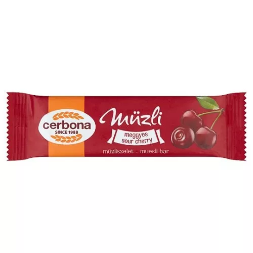 Cerbona szelet 20 gr. Meggy    20/#
