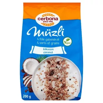 Cerbona kókuszos müzli 200 g