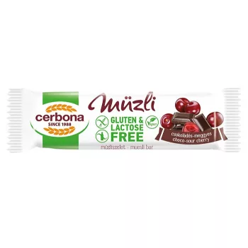 Cerbona GM. szelet Meggyes-Csokis 35 gr