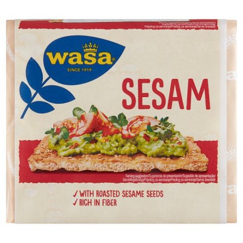 Wasa Sesam búzalisztből készült szezámmagos ropogós kenyér 200 g