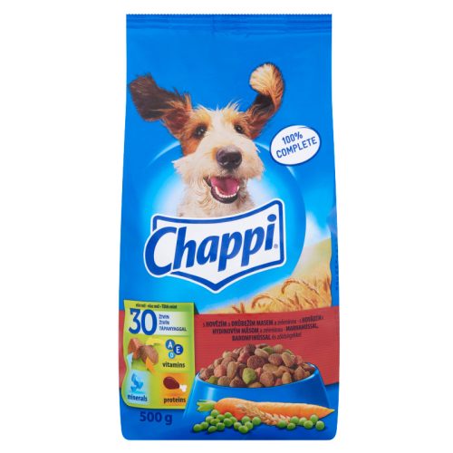 Chappi száraz kutyaeledel marha-baromfi-zöldség 500 g