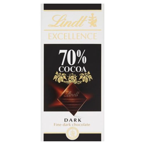 Lindt Excellence extra keserű étcsokoládé 70% 100 g