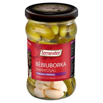 Ízmester Bébiuborka fokhagymával 300 gr