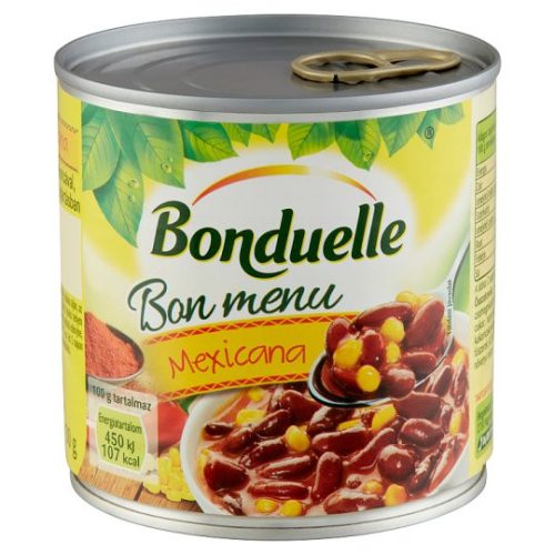 Bonduelle Bon Menu Mexicana vörösbab kukoricával, enyhe mexikói mártásban 430 g