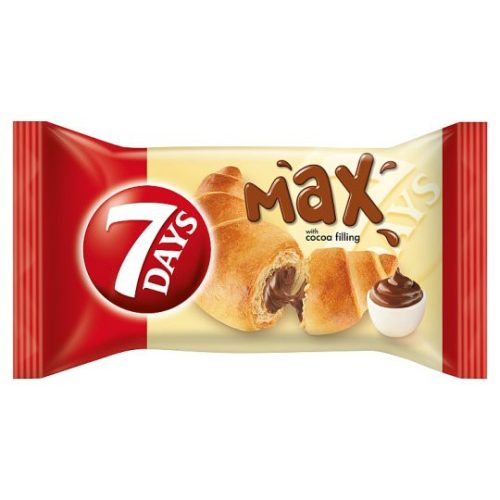 7 Days Max croissant kakaós töltelékkel 80 g