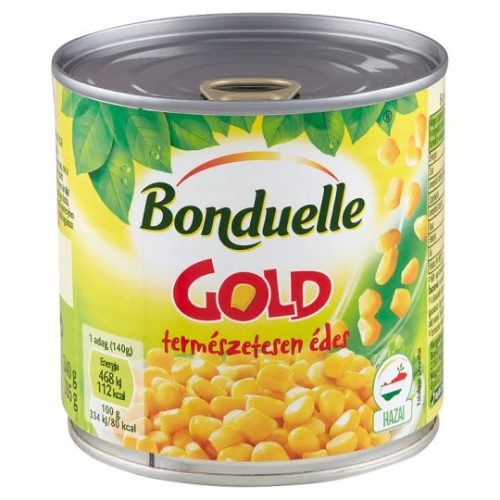 Bonduelle Gold morzsolt csemegekukorica 340 g