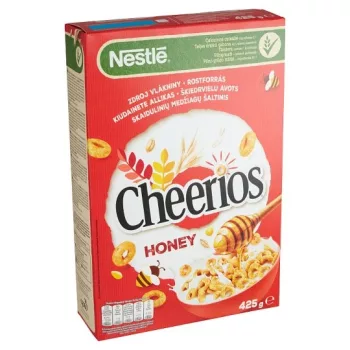  Nestlé Cheerios mézes, ropogós gabonakarika vitaminokkal és ásványi anyagokkal 425 g