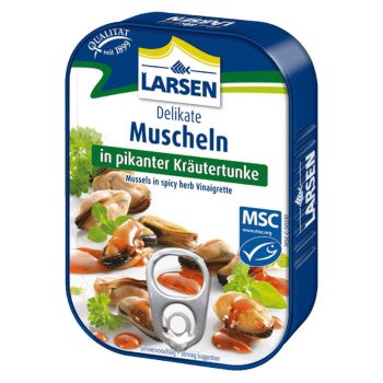 Larsen kagyló Francia szószban 110 gr.