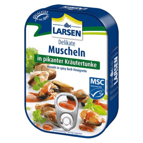 Larsen kagyló Francia szószban 110 gr.