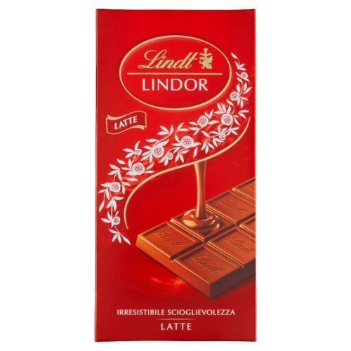 Lindt Lindor tejcsokoládé lágyan olvadó töltelékkel 100 g