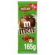 M&M's Hazelnut táblás tejcsokoládé cukormázas csokidrazséval 165g