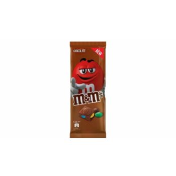   M&M's Peanut táblás tejcsokoládé cukormázas csokidrazséval 165g