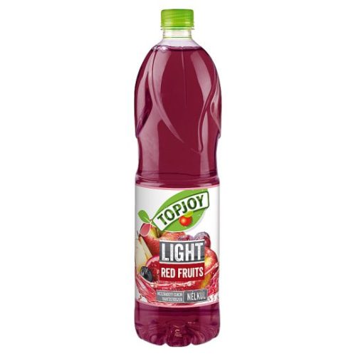 Topjoy Light Red Fruits vegyes gyümölcsital édesítőszerekkel 1,5 l