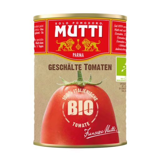 Mutti Bio hámozott paradicsom 400 g