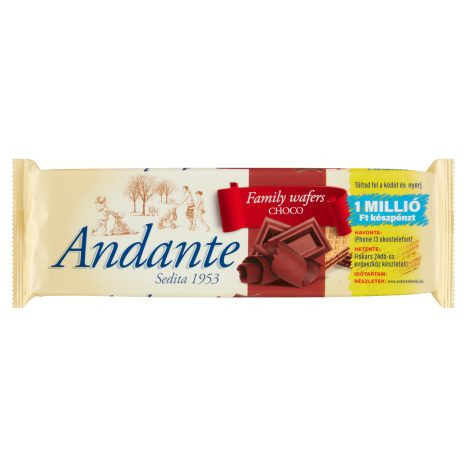 Andante Ostya Csokoládés 130 gr