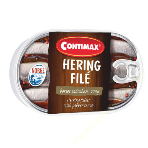 Contimax Heringfilé borsos szószban 170gr.