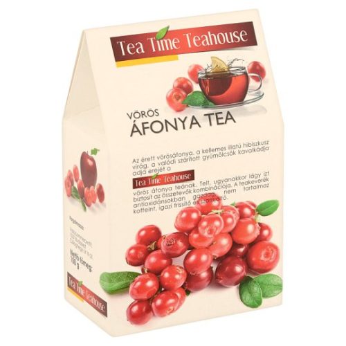 Tea Time vörösáfonya tea 100 g