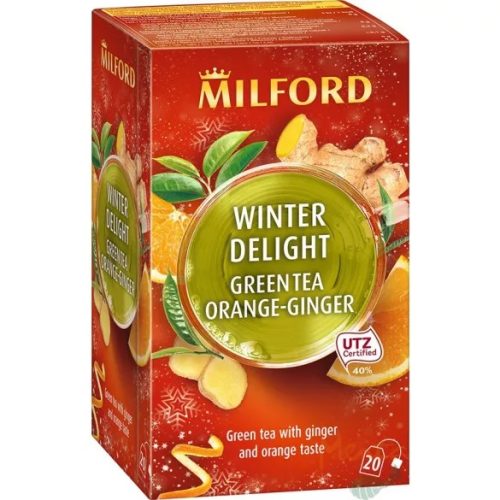 Milford Winter Delight Orange-Ginger Green Tea 20 filter 35 g