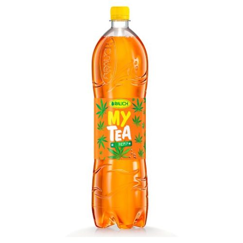 Rauch My Tea Ice Tea fekete teából kendermag kivonattal 1,5 l