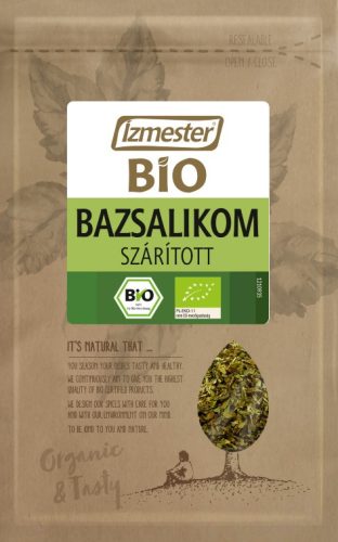 Ízmester Bio Bazsalikom szárított 10 g