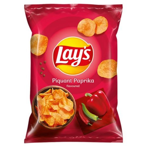 Lay's pikáns paprikás ízű burgonyachips 60 g 