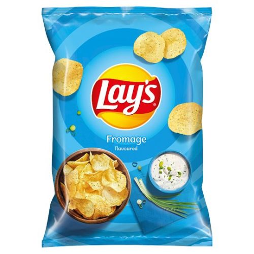 Lay's tejfölös-zöldfűszeres ízű burgonyachips 60 g